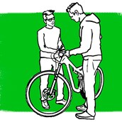 Fahrradwerkstatt - Musterbild - FahrRad ! Laden Frank Schmaal