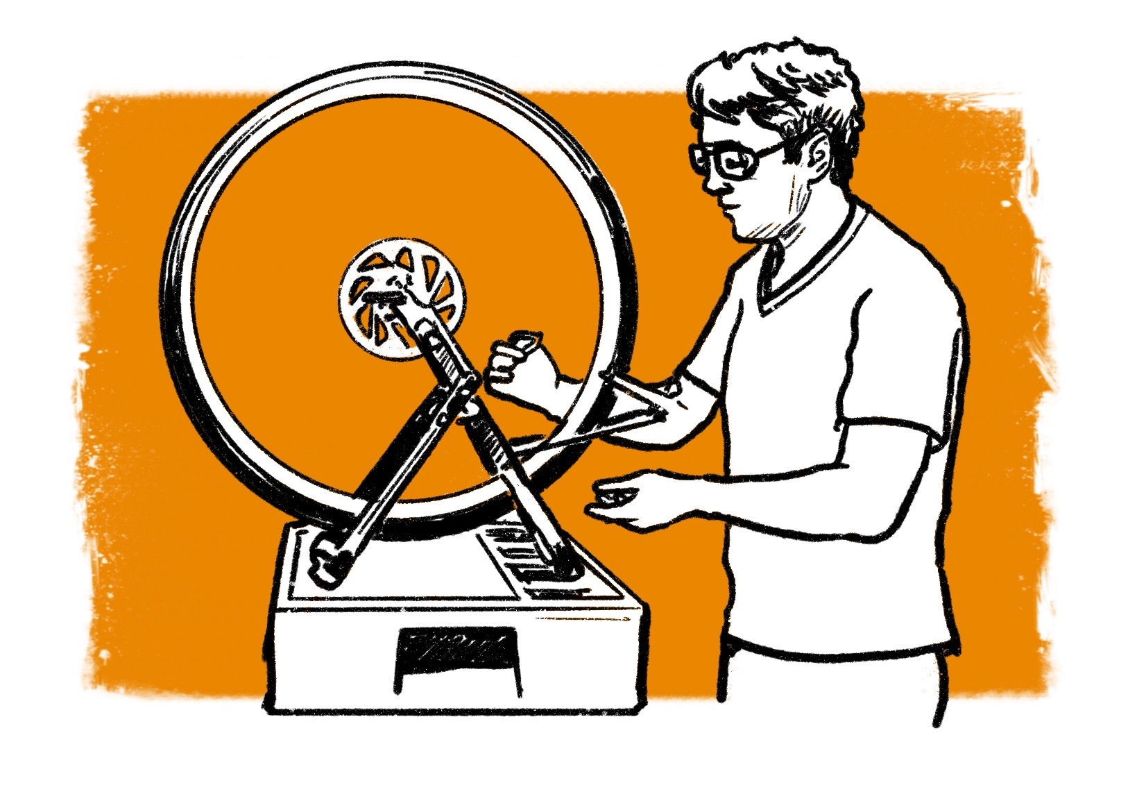 Fahrradwerkstatt - Musterbild - Fahrrad Becker Rad Center