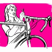 Fahrradwerkstatt - Musterbild - Fahrradgeschäft Räderei
