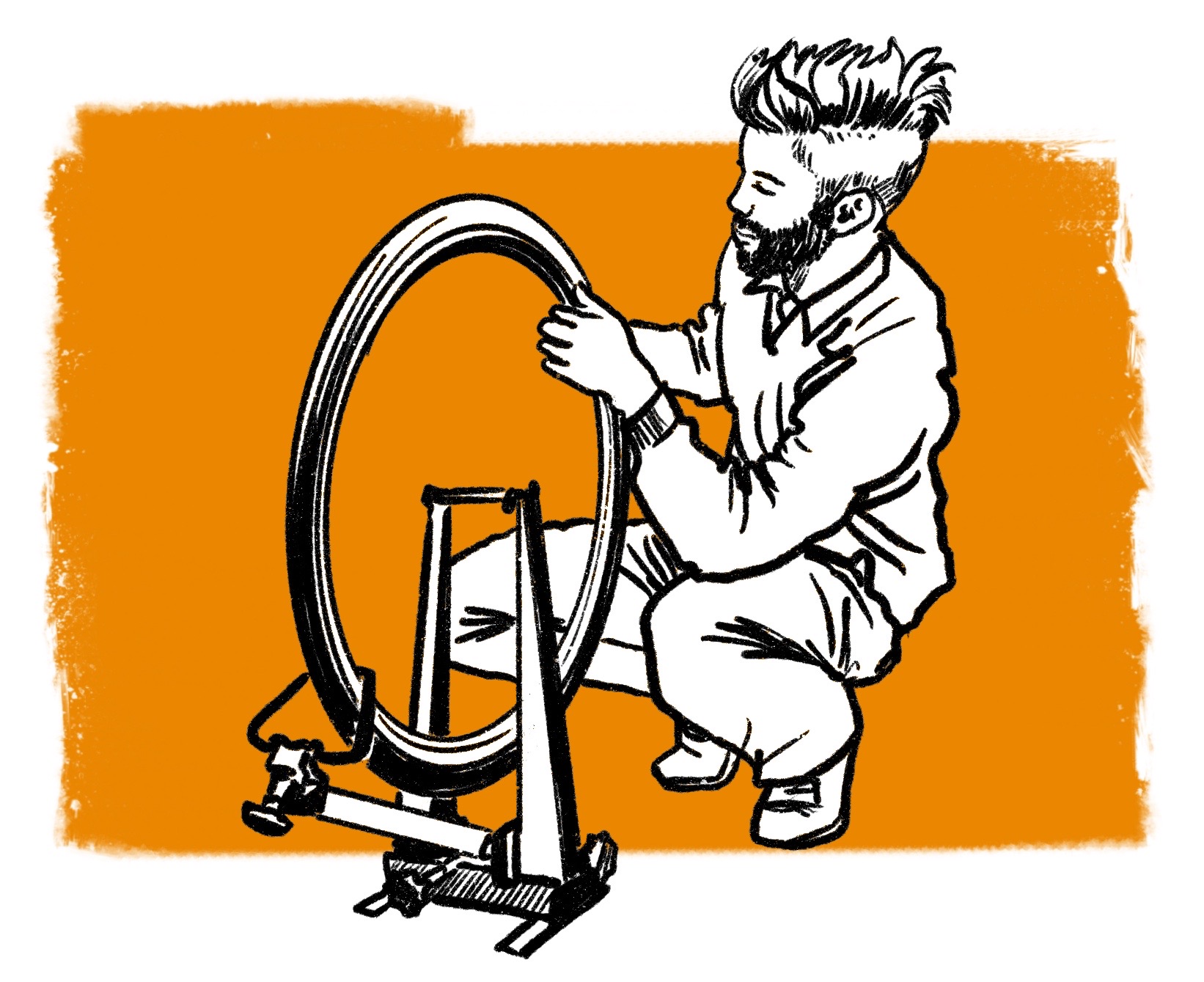 Fahrradwerkstatt - Musterbild - Fahrradhaus Schwedt