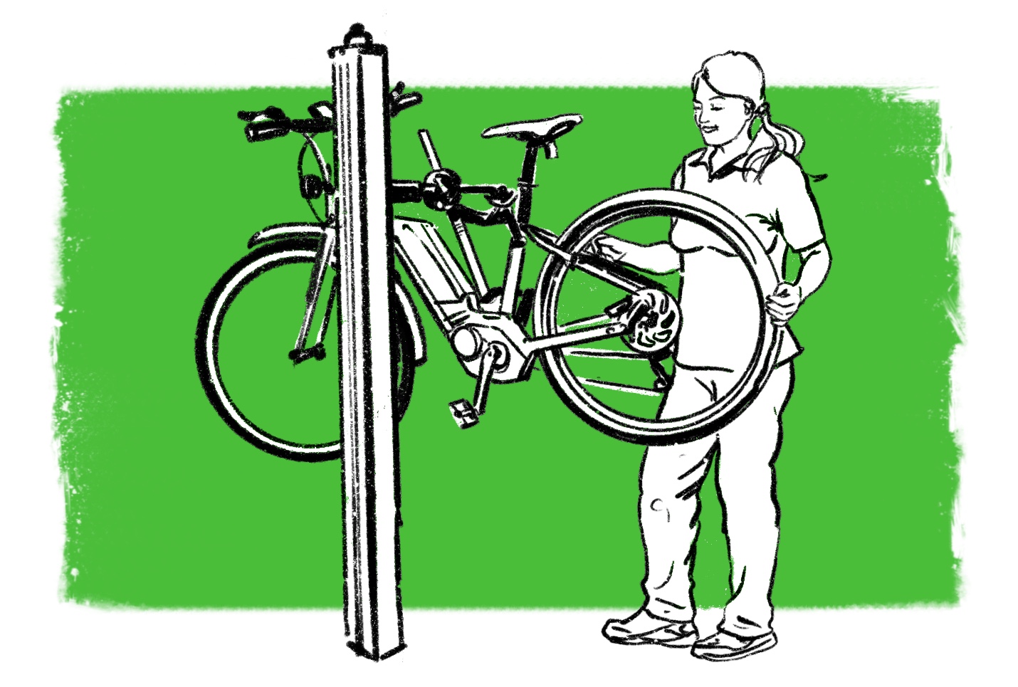 Fahrradwerkstatt - Musterbild - Fietsenhuus Haren