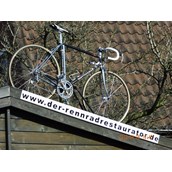 Fahrradwerkstatt - Die Werkstatt an schönen Tagen - Der Rennradrestaurator