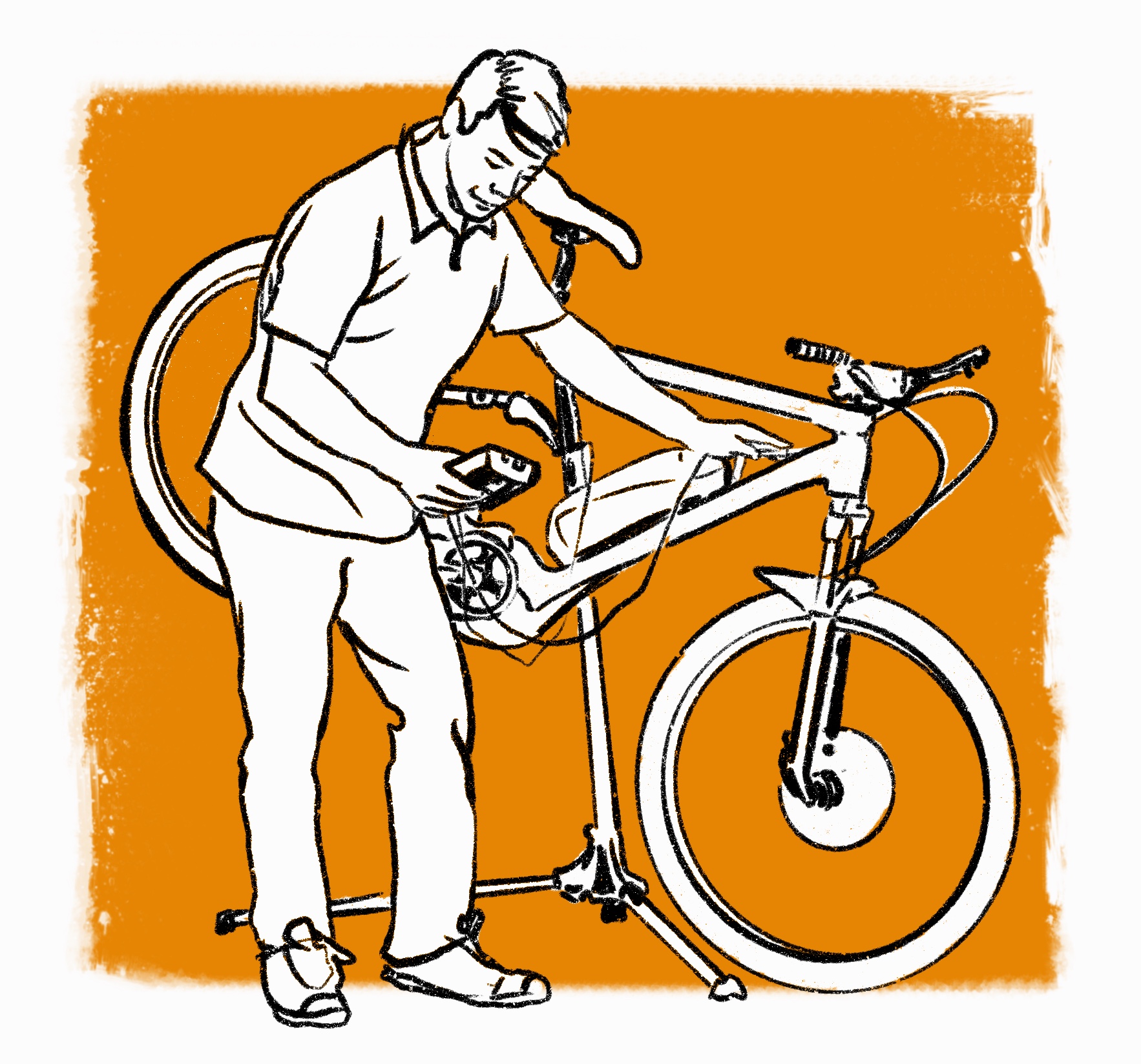 Bicycle workshop - Musterbild - bike point Freital
