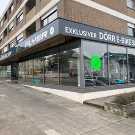 Fahrradwerkstatt: Aussenansicht Dörr EBike Store Bitburg - Dörr E-Bike Shop Bitburg