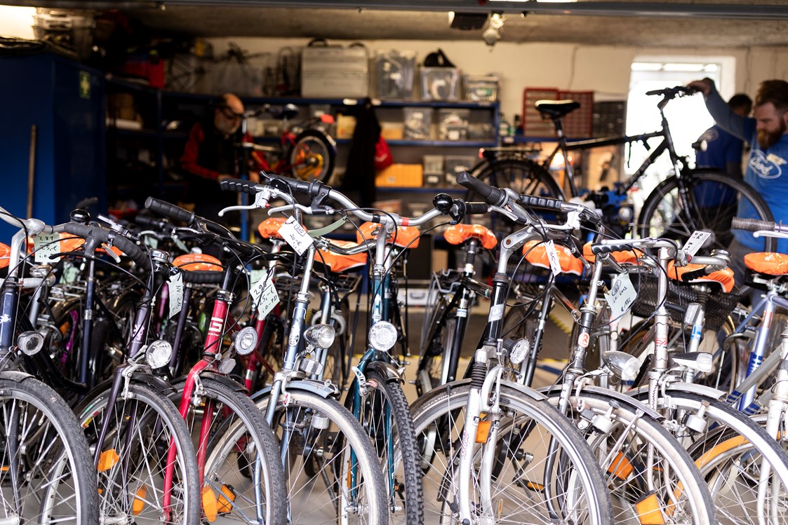 Fahrradwerkstatt: Mobile Nachbarn in Schildgen