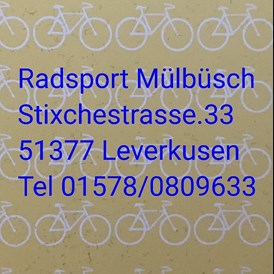 Fahrradwerkstatt: Radsport Mülbüsch