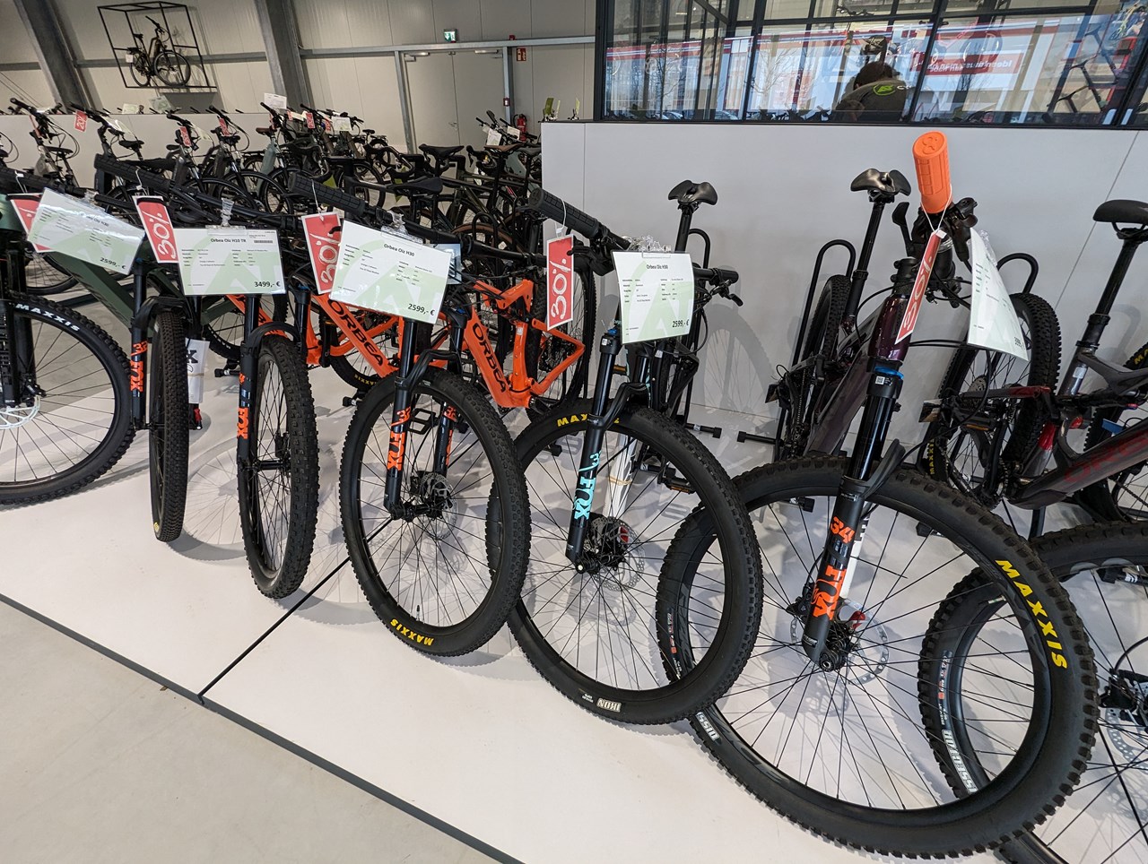 AT Cycles Essen GmbH Neue Fahrräder Orbea Abverkauf 30%