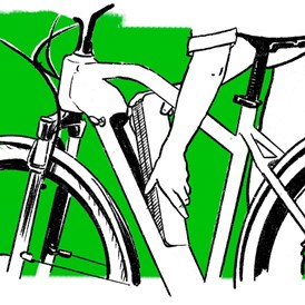 Fahrradwerkstatt: Musterbild - Beinarbeit