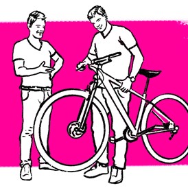 Fahrradwerkstatt: Musterbild - Bernhard Walzer