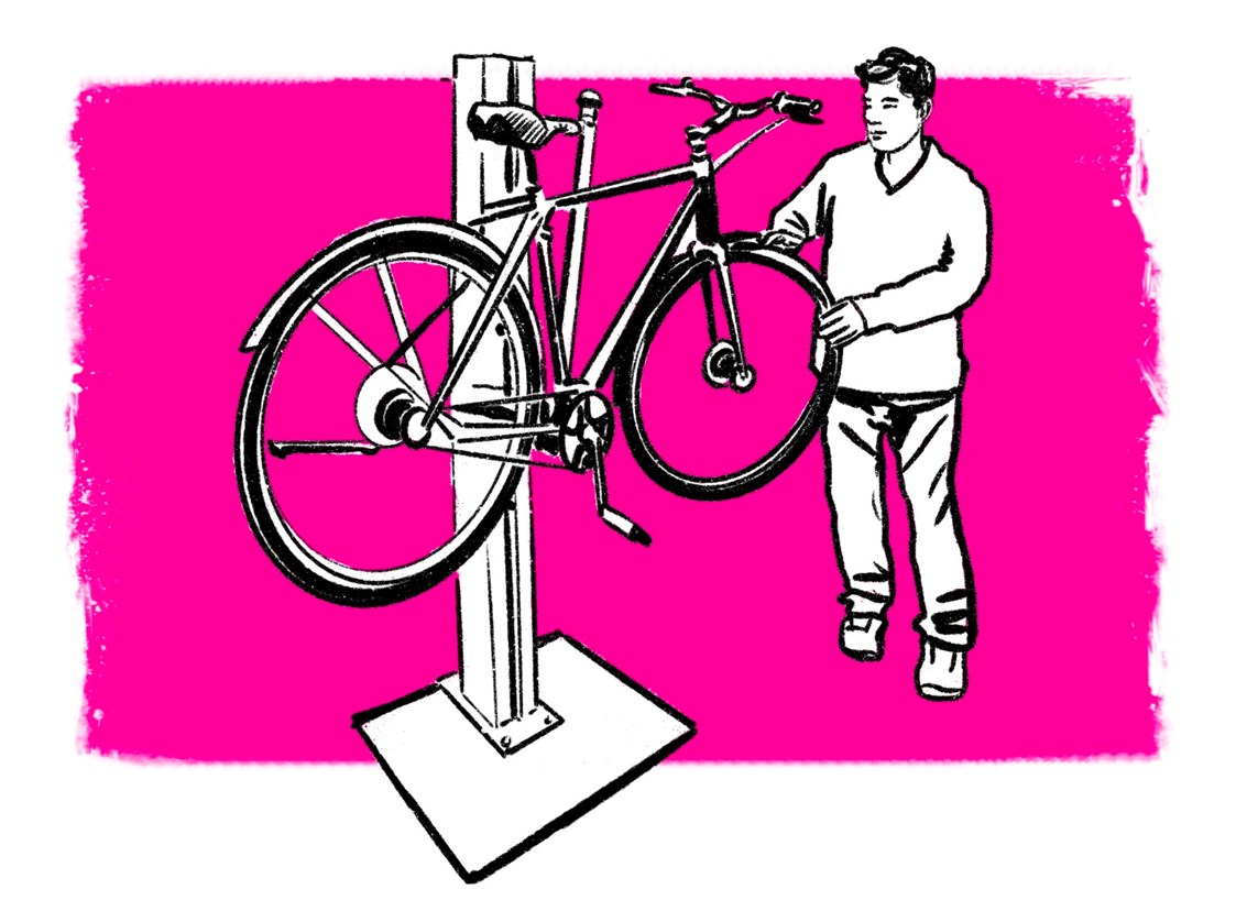 Fahrradwerkstatt: Musterbild - Brand-Der Fahrradladen