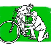 Fahrradwerkstatt - Musterbild - Bike Service