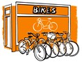 Fahrradwerkstatt: Musterbild - Bikesnboards