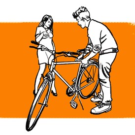 Fahrradwerkstatt: Musterbild - Diako Cycle Service