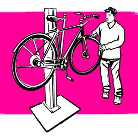Fahrradwerkstatt: Musterbild - Cycle-Point Stock