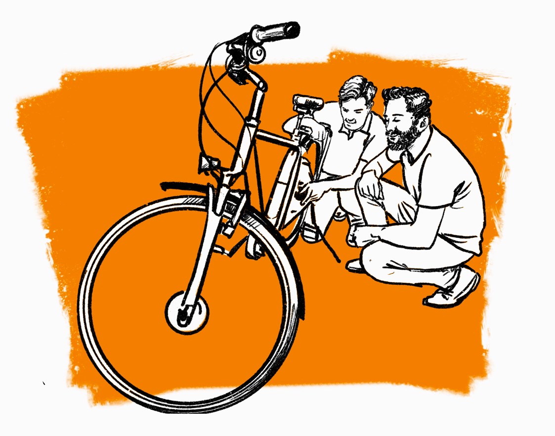 Fahrradwerkstatt: Musterbild - Ewald Breitenstein Fahrräder