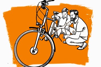 Fahrradwerkstatt: Musterbild - Ewald Breitenstein Fahrräder