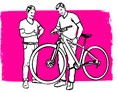 Fahrradwerkstatt: Musterbild - fahrradschuppen SHA