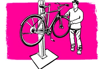 Fahrradwerkstatt: Musterbild - Fahrradstation Trier