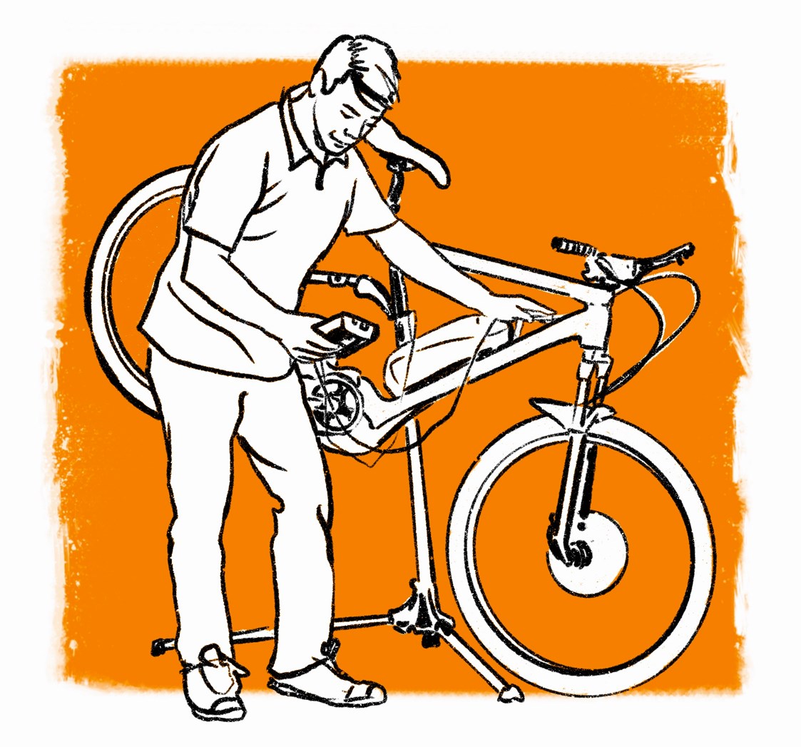 Fahrradwerkstatt: Musterbild - Johann Riepenhausen