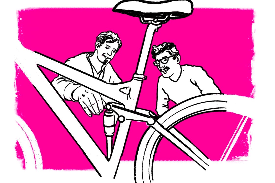 Fahrradwerkstatt: Musterbild - Karl's Bikeshop