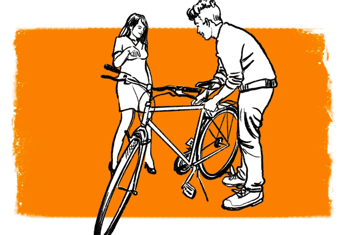 Fahrradwerkstatt: Musterbild - Friesenfiets