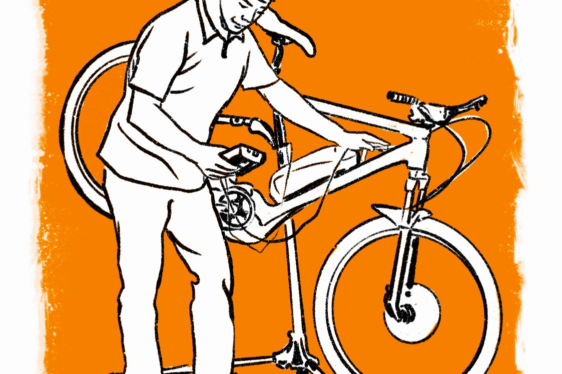 Fahrradwerkstatt: Musterbild - kleinfeinschnell