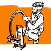Fahrradwerkstatt - Musterbild - trike-x-press