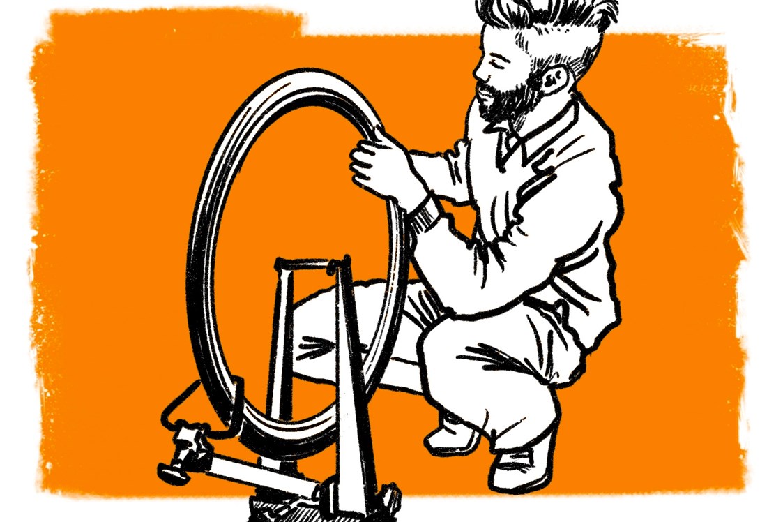 Fahrradwerkstatt: Musterbild - trike-x-press