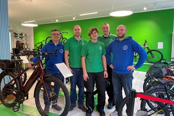 Fahrradwerkstatt: Das ist Dein stromverkehr-Team: José, Jan, Kilian, Martin und Philipp
 - stromverkehr