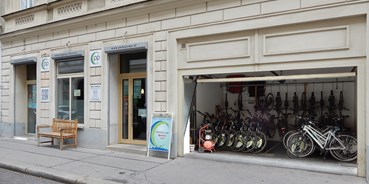 Fahrradwerkstatt Suche - Ohne Termin vorbeikommen - Pedal Power Vienna
1., Bösendorferstraße 5 - PEDAL POWER Bike & Segway