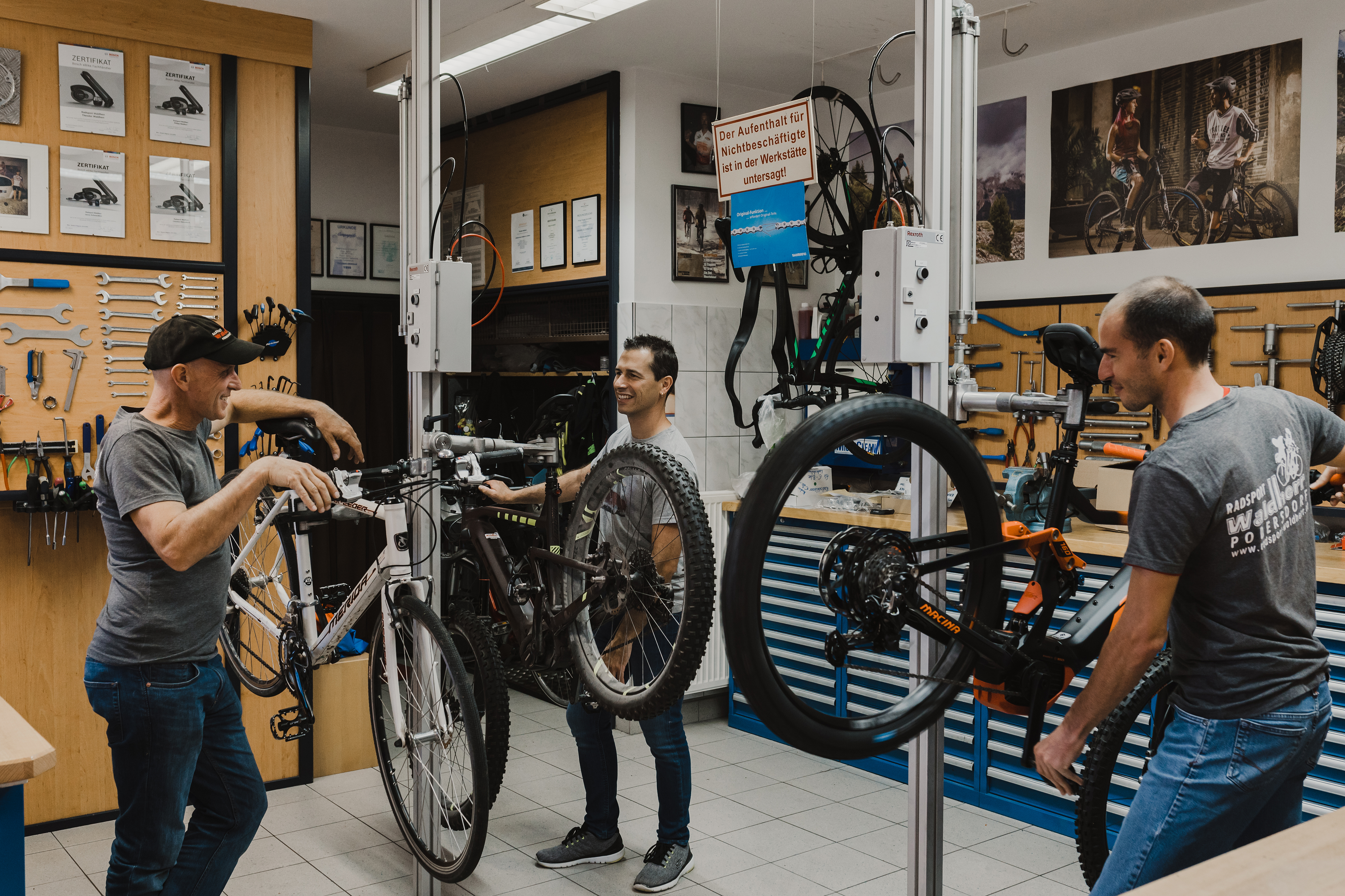 Fahrradwerkstatt: Radsport Waldherr