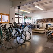Fahrradwerkstatt - Unser Werkstattraum - Fahrradwahn