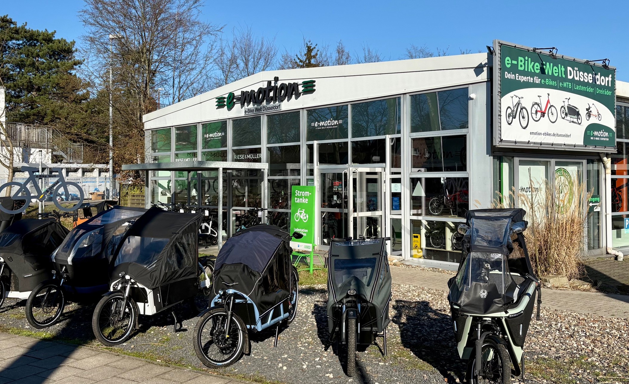 Fahrradwerkstatt Suche - Terminvereinbarung per Mail - Düsseldorf - Verkauf Niederrheinstrasse - e-motion e-Bike Welt Düsseldorf