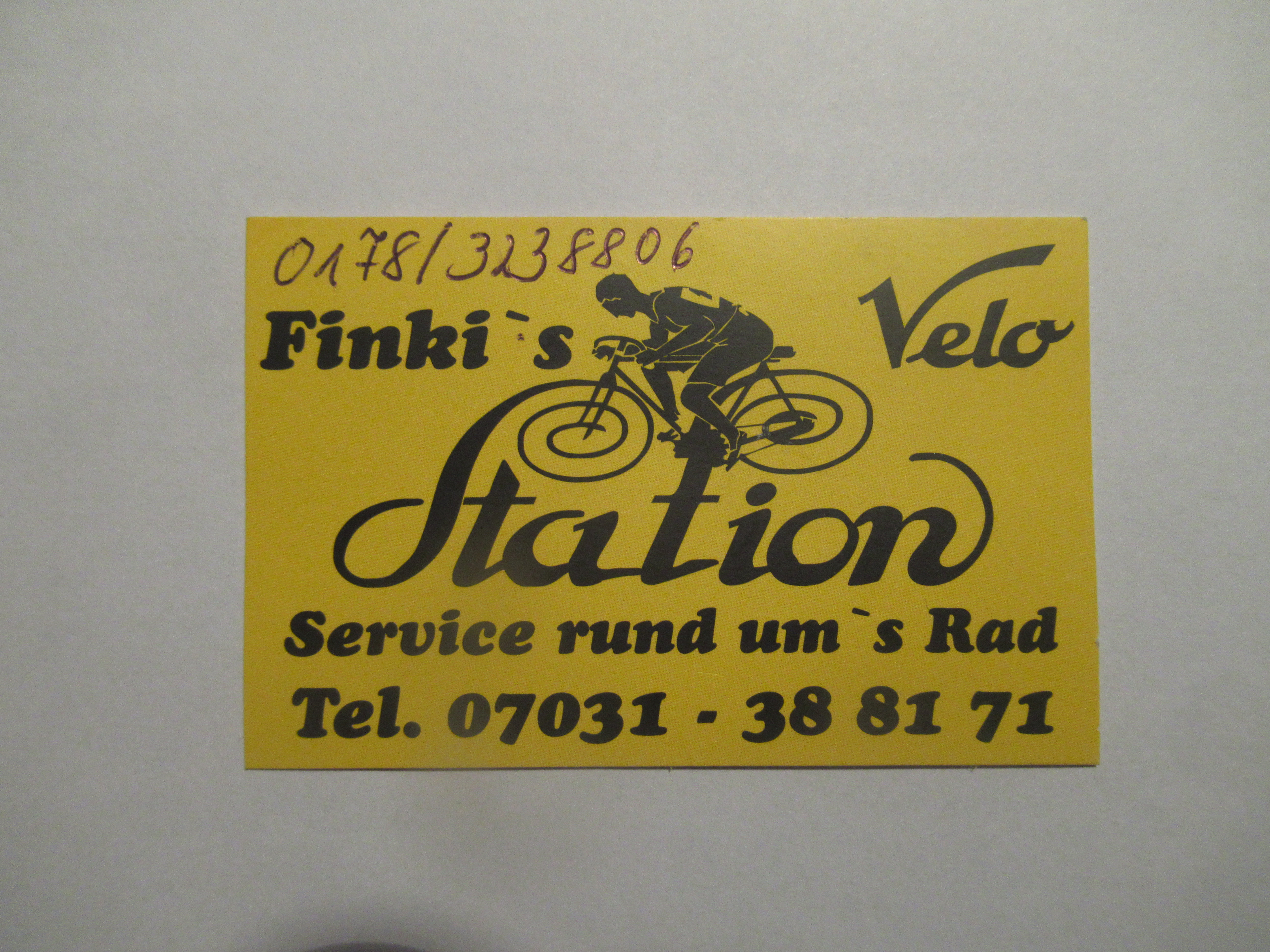Bicycle workshop search - Stuttgart / Kurpfalz / Odenwald ... - Finkis - Velo - Station
