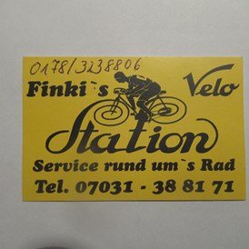 Fahrradwerkstatt: Finkis - Velo - Station