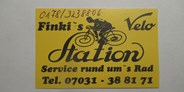 Fahrradwerkstatt Suche - Terminvereinbarung per Mail - Finkis - Velo - Station