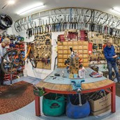 Fahrradwerkstatt - Werkstatt-Panorama - altavelo Fahrradladen