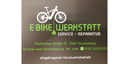 Fahrradwerkstatt Suche - Softwareupdate und Diagnose: Panasonic - Schwäbische Alb - Torsten Wallukat
