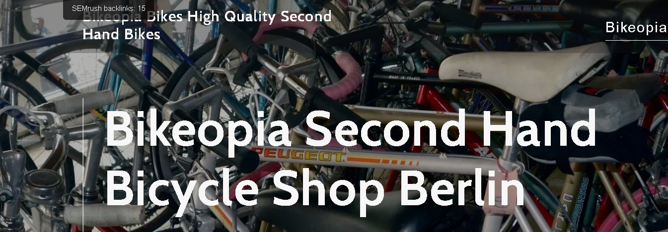 Bicycle workshop search - Fahrrad kaufen - Brandenburg Nord - Berlin and Germanys highest rated bike shop - Bikeopia