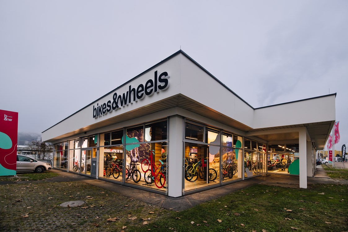 Fahrradwerkstatt: Außenansicht - bikes&wheels Linz